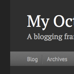 Octopress Classic Dark Theme